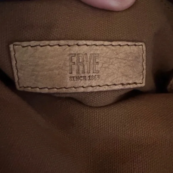 Frye Zuri Convertible Leather Shopper Tote no crossbody strap purse bag A00179 - Picture 8 of 11